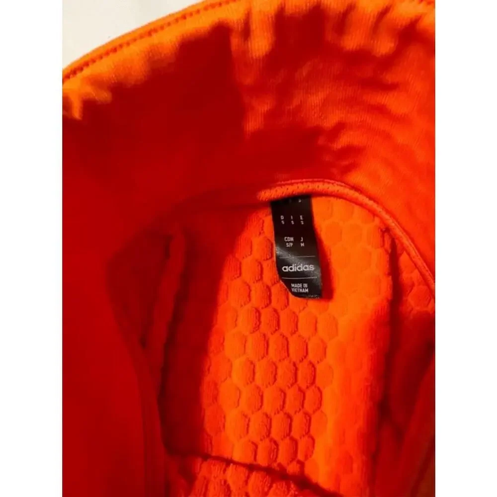Adidas Terrex Orange Light Fleece Jacket Zip up s New w tags